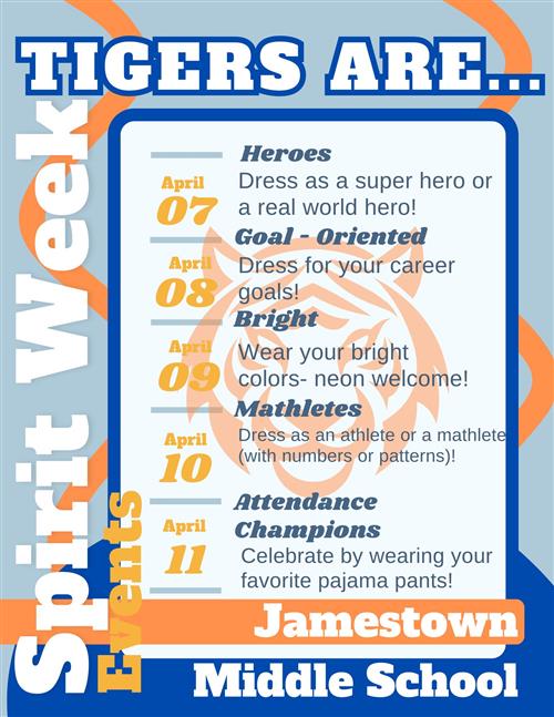  Spirit week
